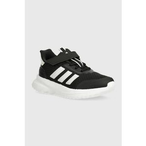 adidas sneakers pentru copii X_PLRPATH EL C culoarea negru, IE8470 imagine