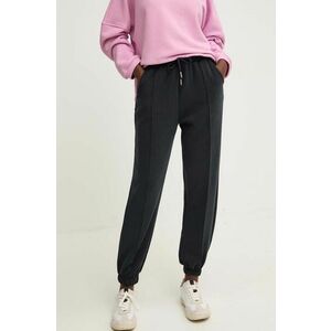 Answear Lab pantaloni femei, culoarea negru, high waist imagine