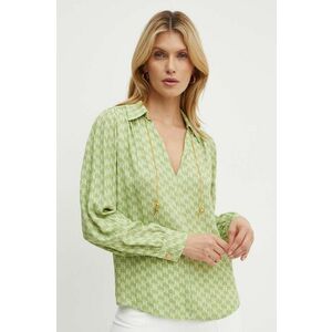 Elisabetta Franchi bluza femei, culoarea verde, modelator, CAS3041E2 NORBLIN imagine