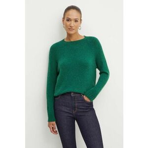Weekend Max Mara pulover din amestec de lana femei, culoarea verde, 2425366111600 imagine