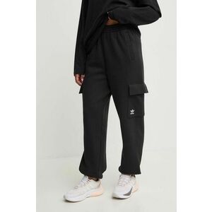 adidas Originals pantaloni de trening culoarea negru, neted, IY9689 imagine