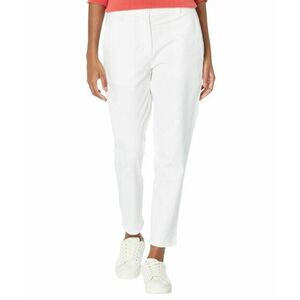 Imbracaminte Femei Eileen Fisher Petite High-Waisted Tapered Ankle Pants White imagine