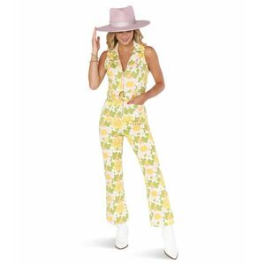Imbracaminte Femei Show Me Your Mumu Jacksonville Cropped Jumpsuit Fresh Floral imagine