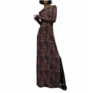 Imbracaminte Femei AllSaints Katlyn Evita Maxi Dress Natural Brown imagine