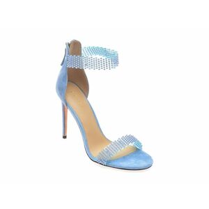 Sandale elegante EPICA albastre, 972889, din piele intoarsa imagine