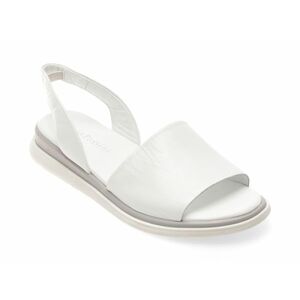 Sandale casual FLAVIA PASSINI albe, 347857, din piele naturala imagine
