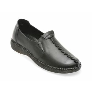 Pantofi casual FLAVIA PASSINI negri, 2112511, din piele naturala imagine