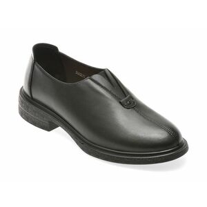 Pantofi casual FLAVIA PASSINI negri, 30021, din piele naturala imagine