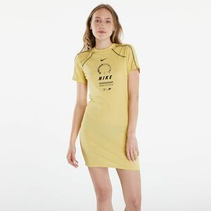 Nike Sportswear Women's Short Sleeve Dress Saturn Gold imagine