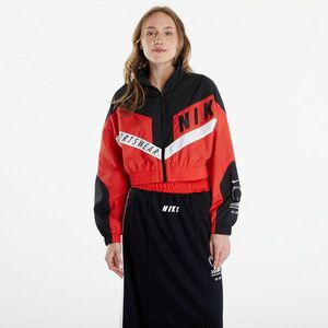 Nike Sportswear Women's Woven Jacket Lt Crimson/ Black/ Black imagine