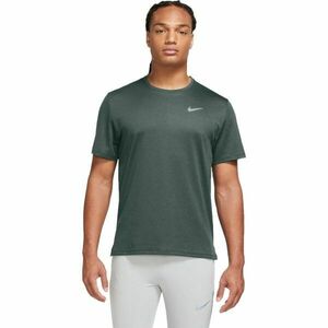 Nike NK DF UV MILER SS Tricou de antrenament bărbați, verde închis, mărime imagine