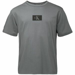 Calvin Klein S/S CREW NECK Tricou pentru bărbați, gri închis, mărime imagine