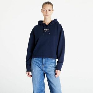Tommy Jeans Relaxed Essential Logo Hoodie Dark Night Navy imagine