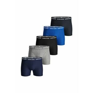 Set de boxeri cu banda elastica in talie - 5 perechi imagine