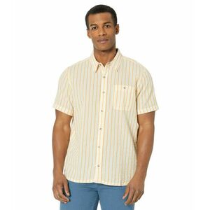 Imbracaminte Barbati ToadCo Cuba Libre Short Sleeve Shirt Salt Stripe imagine