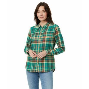 Imbracaminte Femei ToadCo Re-Form Flannel Shirt Cyan imagine