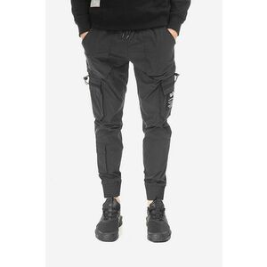Alpha Industries pantaloni Jogger bărbați, culoarea negru, cu fit cargo 108203.03-black imagine