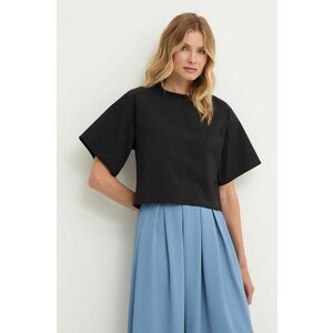 Answear Lab bluza culoarea negru, neted imagine