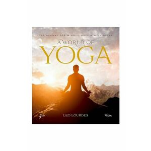 home & lifestyle carte A World of Yoga by Leo Lourdes, English imagine