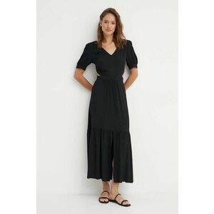 La Petite Française rochie RETARD culoarea negru, maxi, evazati imagine