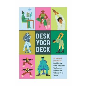 set cărți Desk Yoga Deck by Darrin Zeer, English imagine