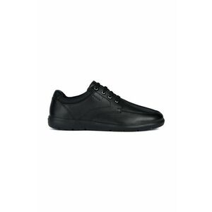 Geox pantofi de piele U LEITAN A barbati, culoarea negru, U363QA 00085 C9999 imagine