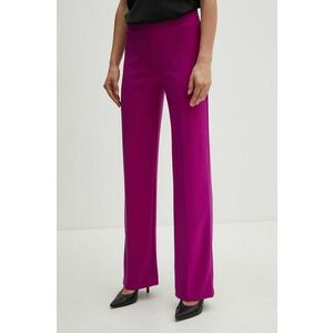 Joseph Ribkoff pantaloni femei, culoarea violet, drept, high waist, 153088F24 imagine