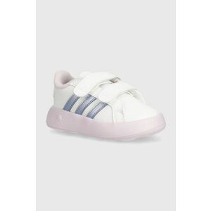 adidas sneakers pentru copii GRAND COURT 2.0 CF culoarea violet, IE3858 imagine