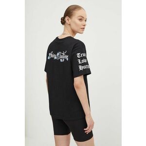 Juicy Couture tricou femei, culoarea negru imagine