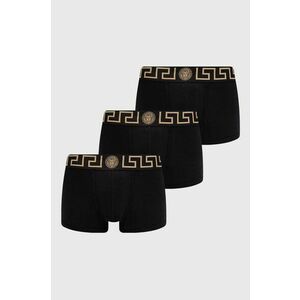 Versace boxeri 3-pack barbati, culoarea negru, AU10326 1A10011 imagine