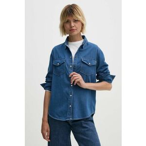 Pepe Jeans camasa REGULAR SHIRT femei, cu guler clasic, regular, PL304894HT8 imagine