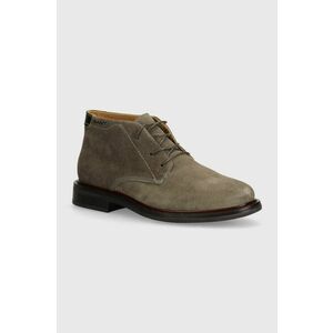 Gant pantofi de piele intoarsa St Fairkon barbati, culoarea gri, 29643758 G135 imagine