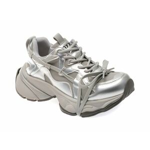 Pantofi sport GRYXX argintii, A9990, din material textil imagine
