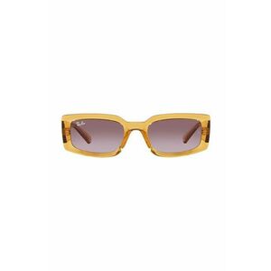 Ray-Ban ochelari de soare culoarea galben imagine