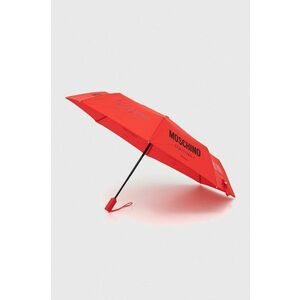 Moschino umbrela culoarea rosu imagine