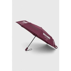 Moschino umbrela culoarea bordo imagine