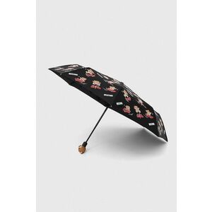 Moschino umbrela culoarea negru imagine