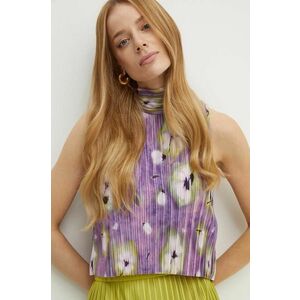 MAX&Co. bluza femei, culoarea violet, modelator, 2426946101200 imagine