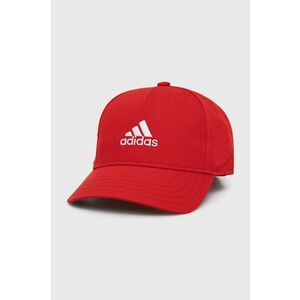 adidas Performance șapcă din bumbac pentru copii LK CAP culoarea rosu, cu imprimeu, IY5421 imagine