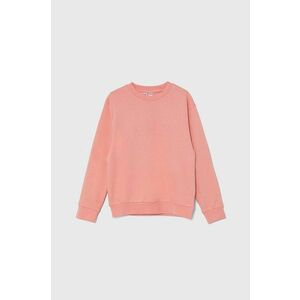 adidas bluza J SZN GFX CREW culoarea roz, cu imprimeu, IV7115 imagine