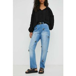 MUNTHE jeansi femei medium waist imagine