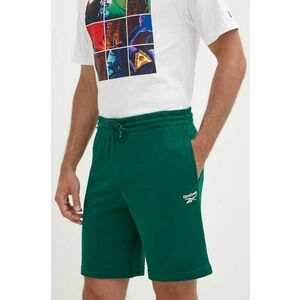 Reebok pantaloni scurti Identity barbati, culoarea verde, 100076441 imagine