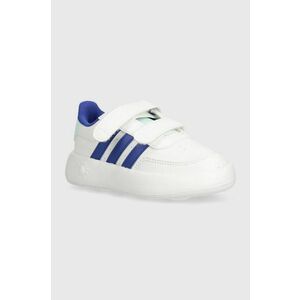 adidas sneakers pentru copii BREAKNET 2.0 CF culoarea alb, IH2385 imagine