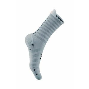 Compressport sosete Pro Racing Socks v4.0 Ultralight Run High - White/Alloy XU00050B imagine