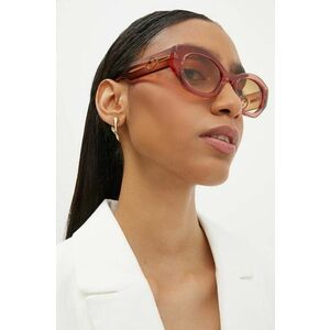 Gucci ochelari de soare femei, culoarea portocaliu, GG1553S imagine