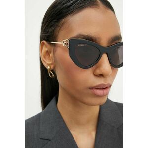 Gucci ochelari de soare femei, culoarea negru, GG1565S imagine