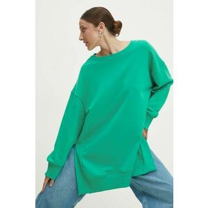 Answear Lab bluza femei, culoarea verde, neted imagine