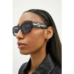 Gucci ochelari de soare femei, culoarea negru, GG1558SK imagine