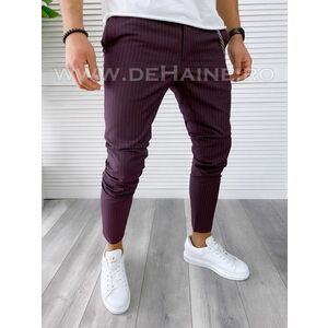 Pantaloni barbati casual regular fit grena A4623 E 19-3 ~ imagine