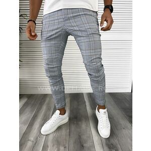 Pantaloni barbati casual in carouri B8004 63-4 E~ imagine